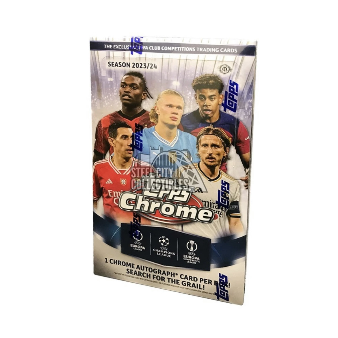 TOPPS 23-24UEFA 欧冠Chrome Hobby收藏卡(未成年禁止下单）