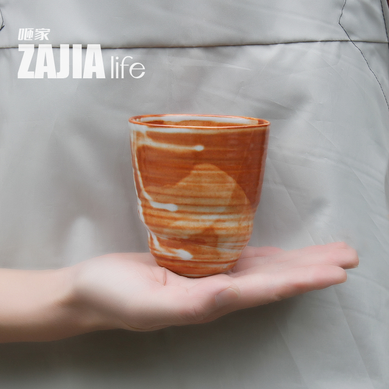 咂家 手握杯咖啡杯茶杯陶艺复古窑变高温纯手工景德镇