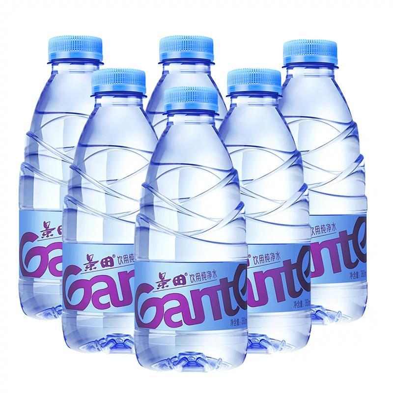 景田饮用纯净水360ml*12瓶整件迷你小瓶非矿泉水家景田360ml*12瓶