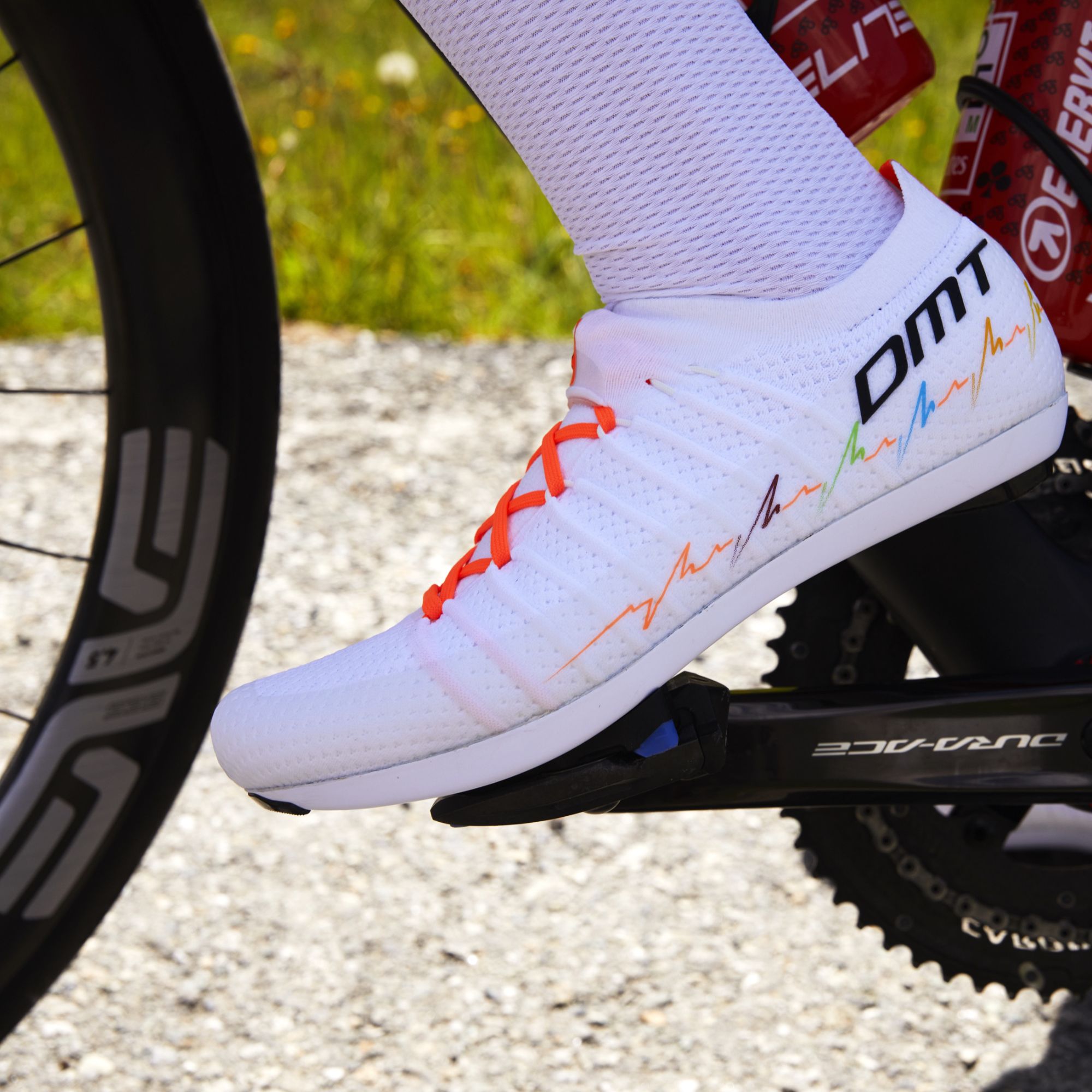 意大利DMT KR SL 轻量化编织面碳纤维公路锁鞋骑行鞋波加查环法款