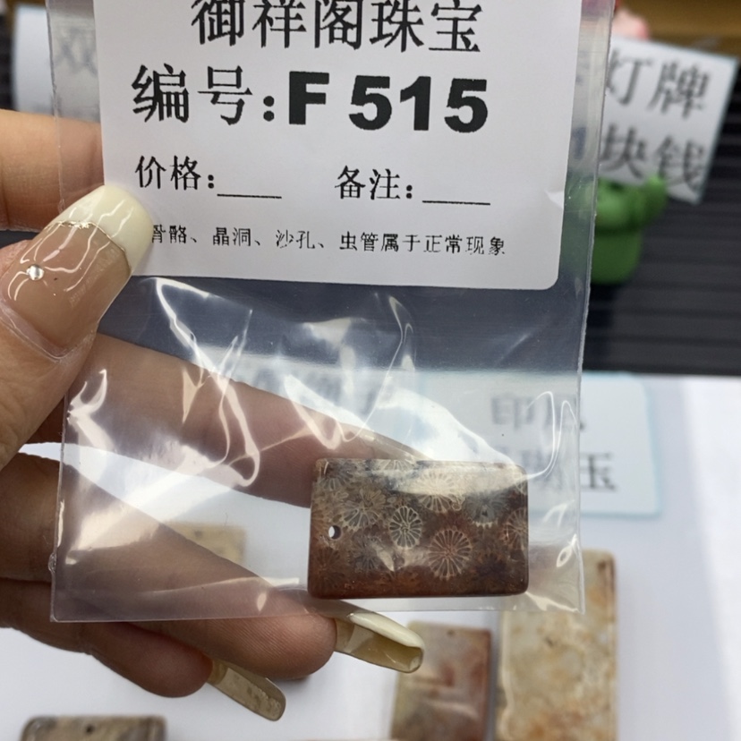 【闪购商品】硅化珊瑚（珊瑚玉）1未镶嵌春*