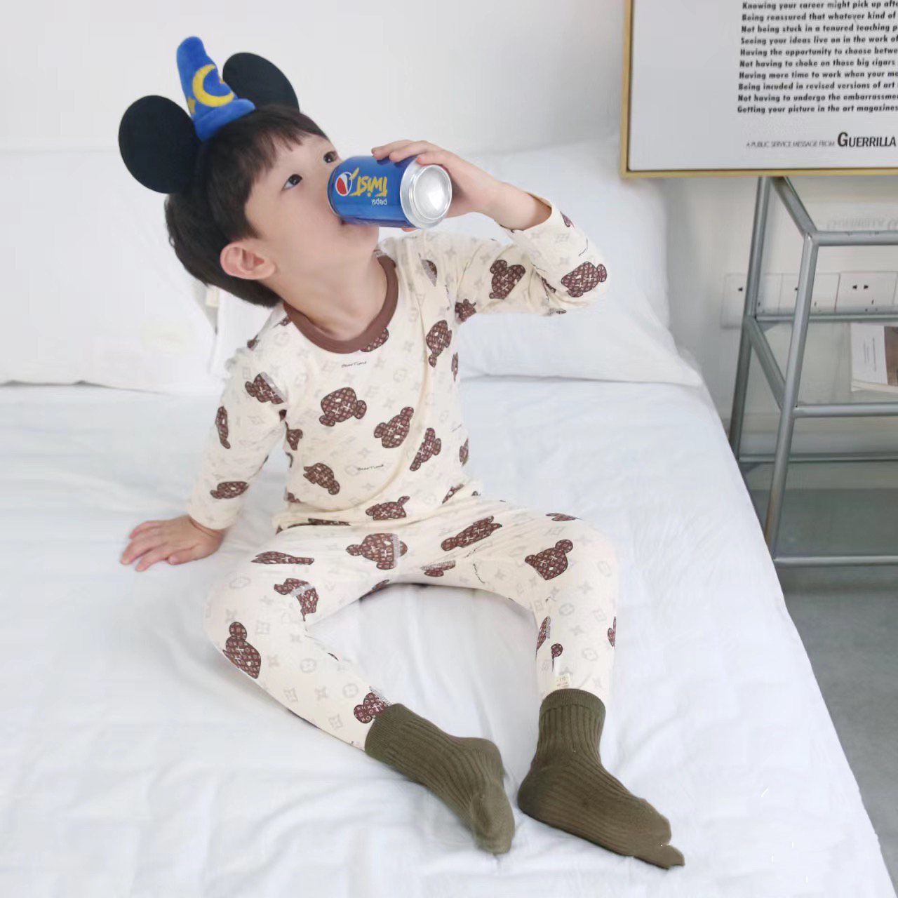 秋季秋衣秋裤男童女童