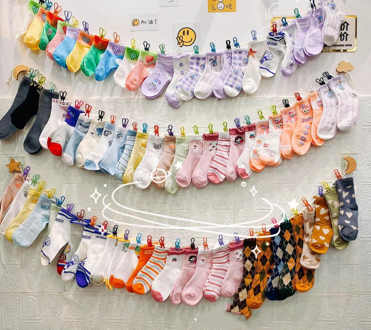 儿童袜子男宝春夏四季袜子女童袜子