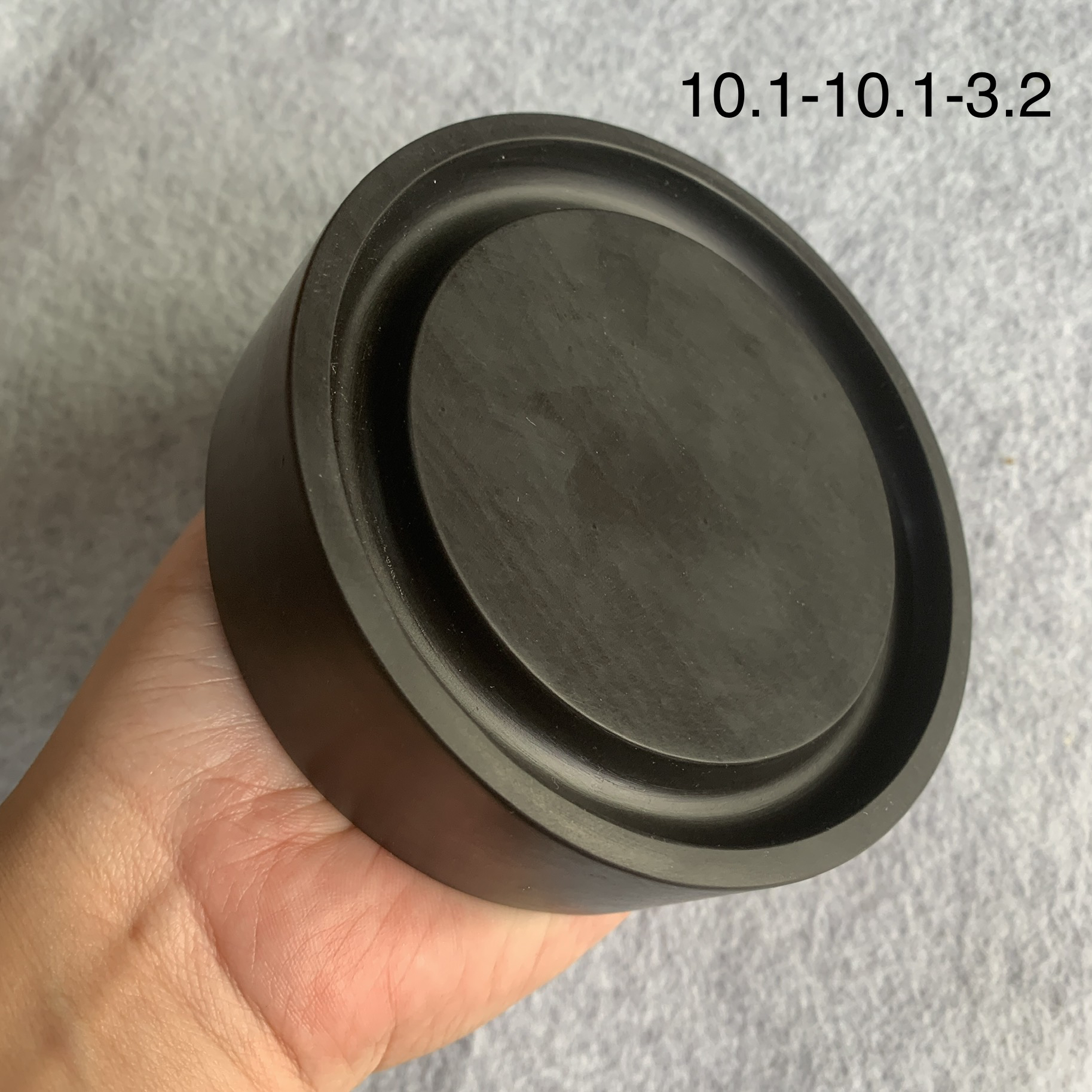 端砚黑端，实用砚