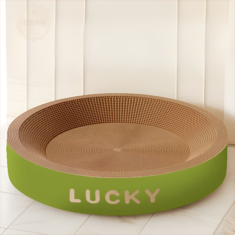 猫抓板猫窝磨爪猫抓盆一体瓦楞纸板耐磨不掉屑耐抓猫抓板超大