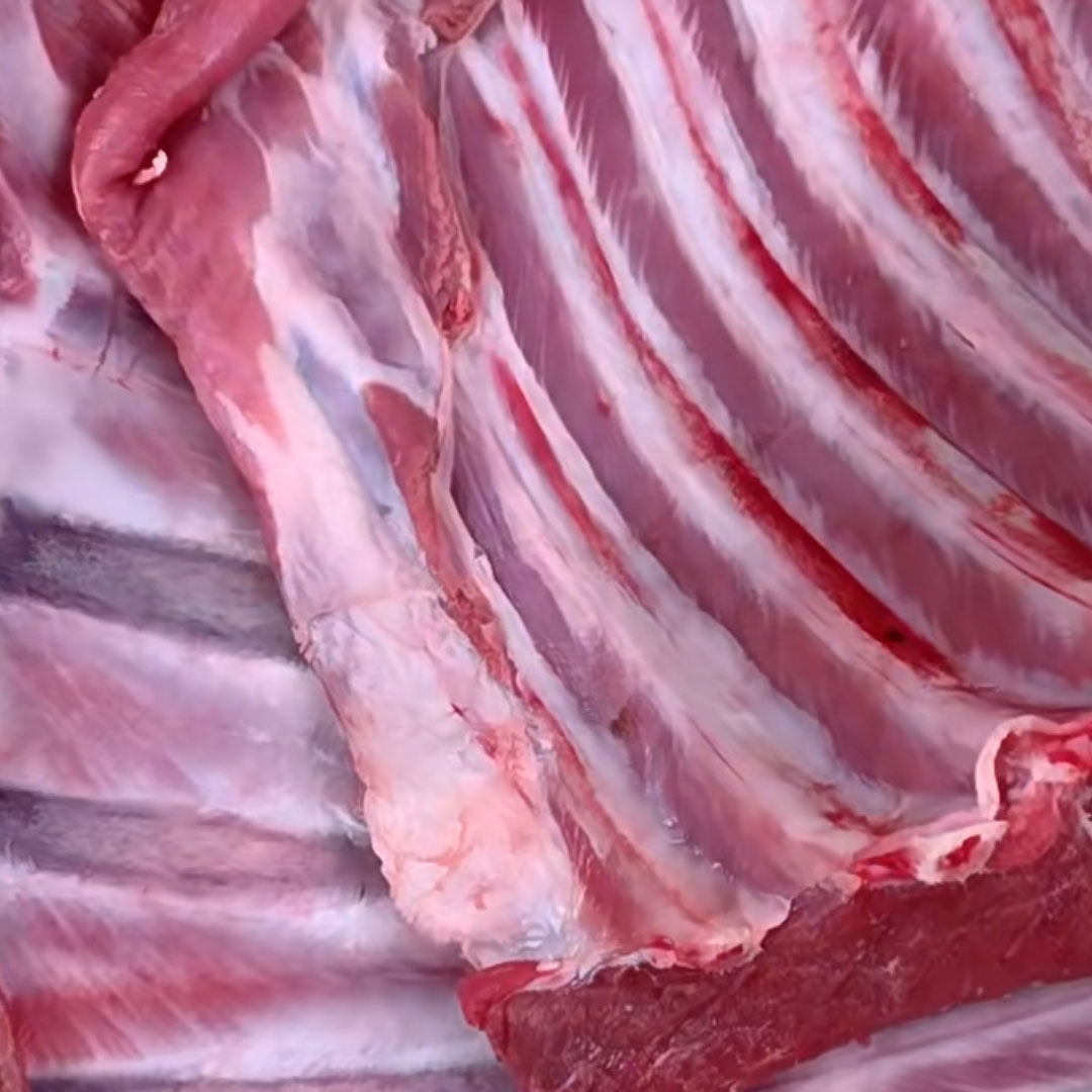 1003白/黑 羊排 带皮带骨羊排 羊肋排 带皮羊肋排 带皮带骨羊肋排