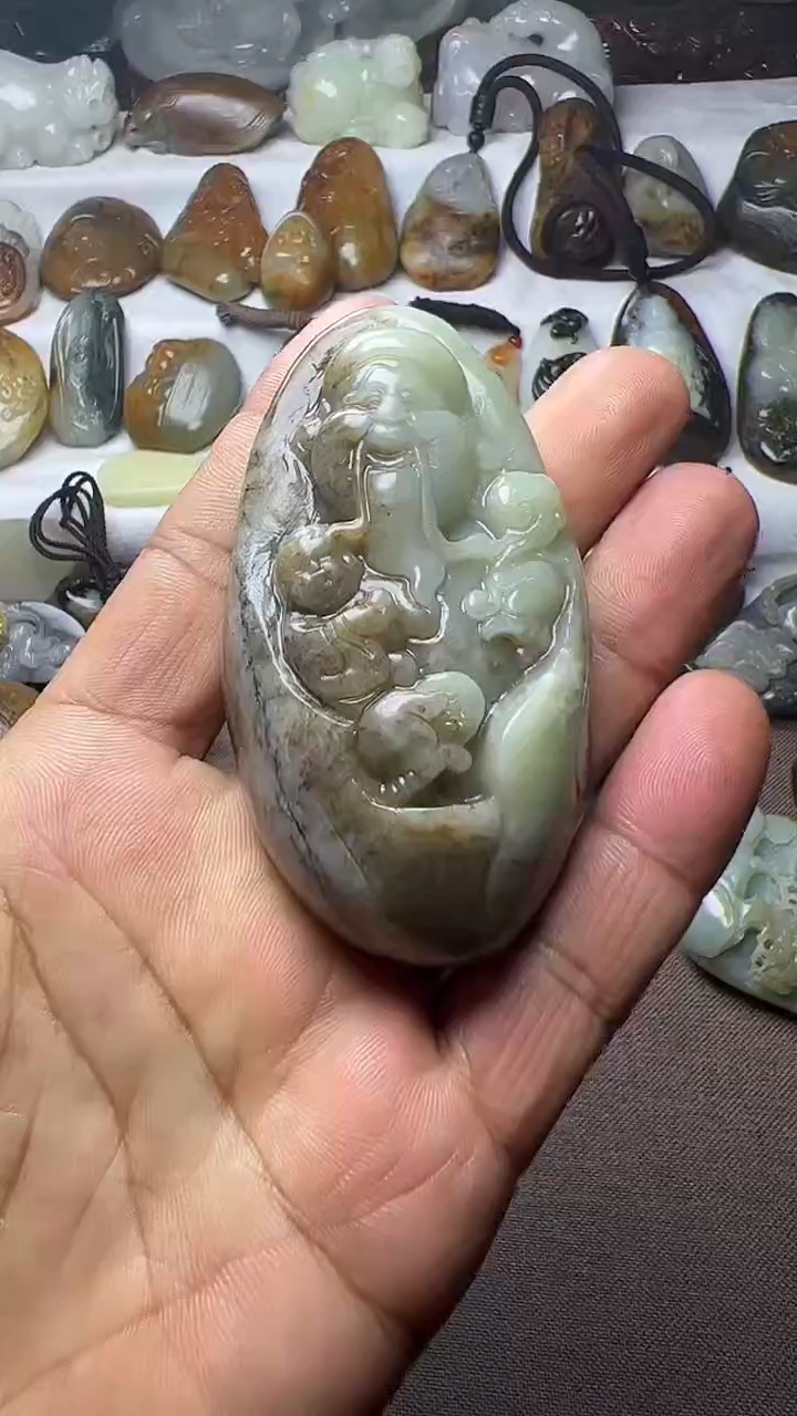 【闪购商品】和田玉把件未镶嵌.