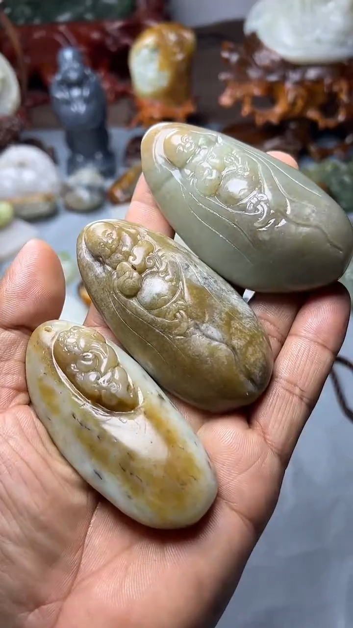 【闪购商品】和田玉把件未镶嵌.