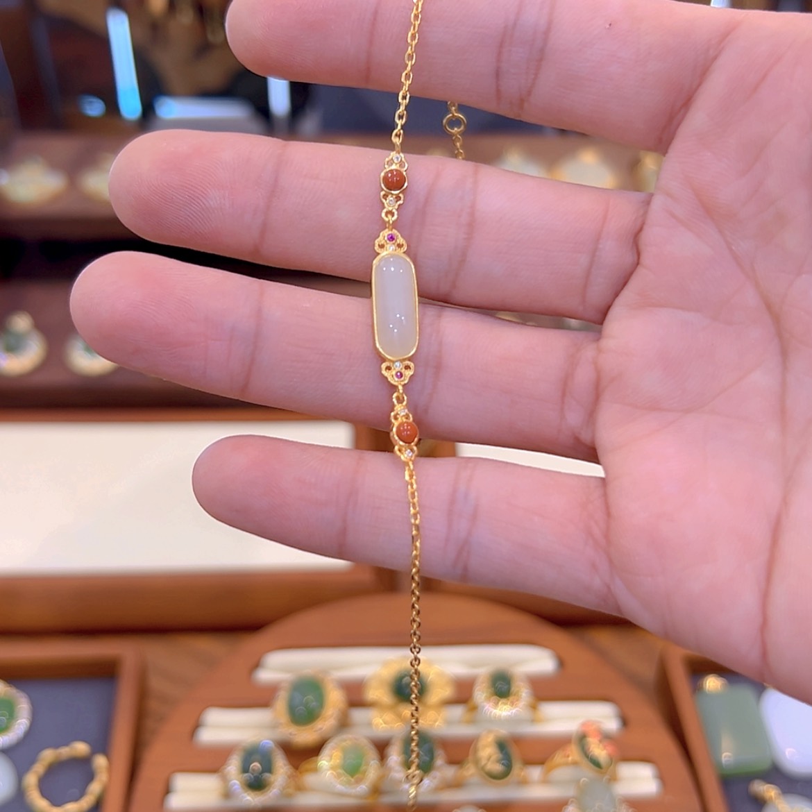 【闪购商品】和田玉手链未镶嵌