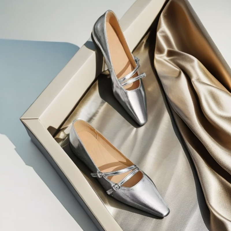 613-D2-软底单鞋休闲女士工作鞋厚底鞋