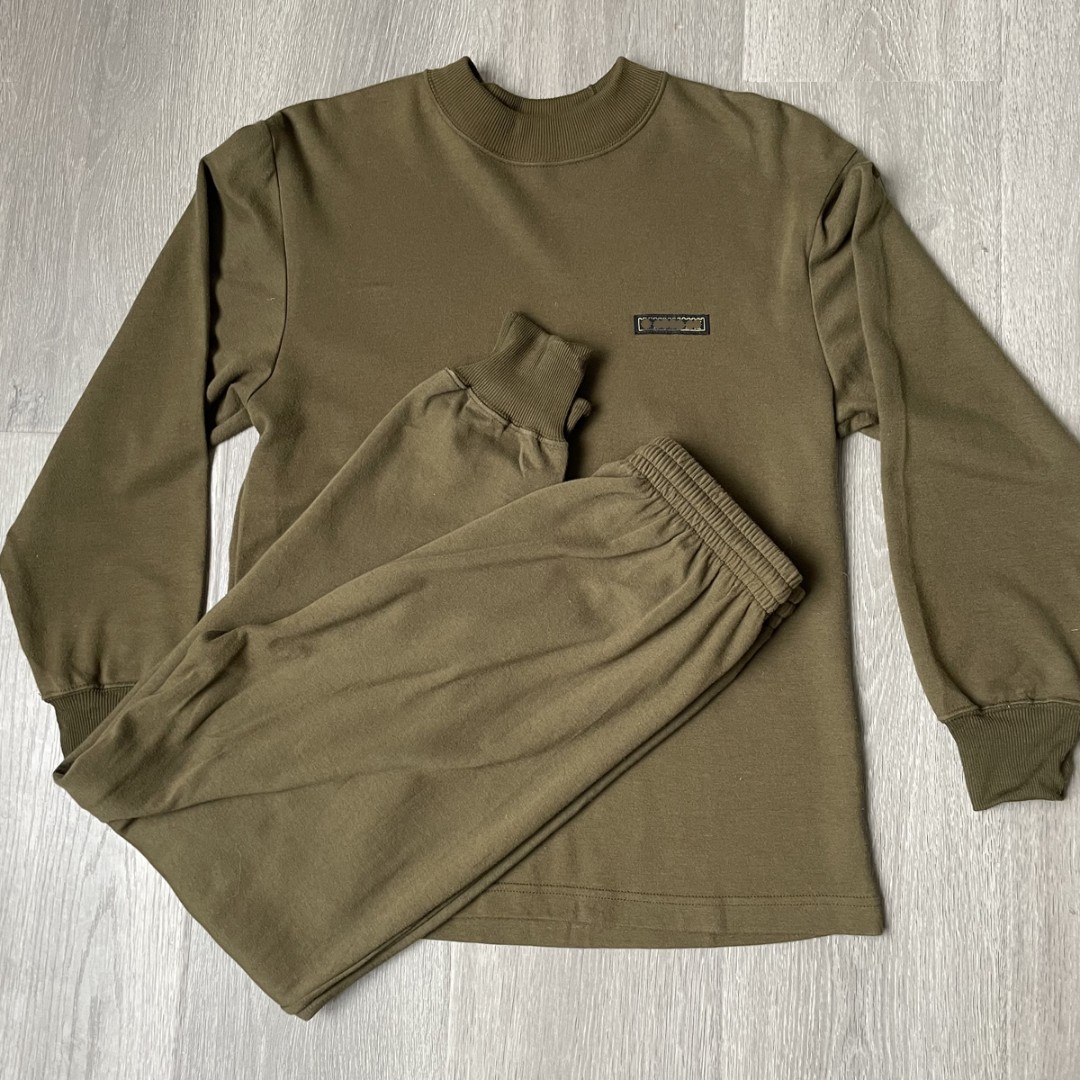 高领秋衣秋裤保暖套装男士长袖圆领保暖针织秋冬百搭纯色