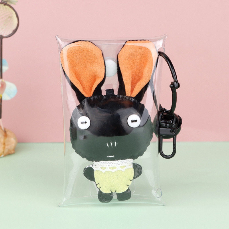 （许愿拆）手工皮质小怪兽钥匙扣盲袋