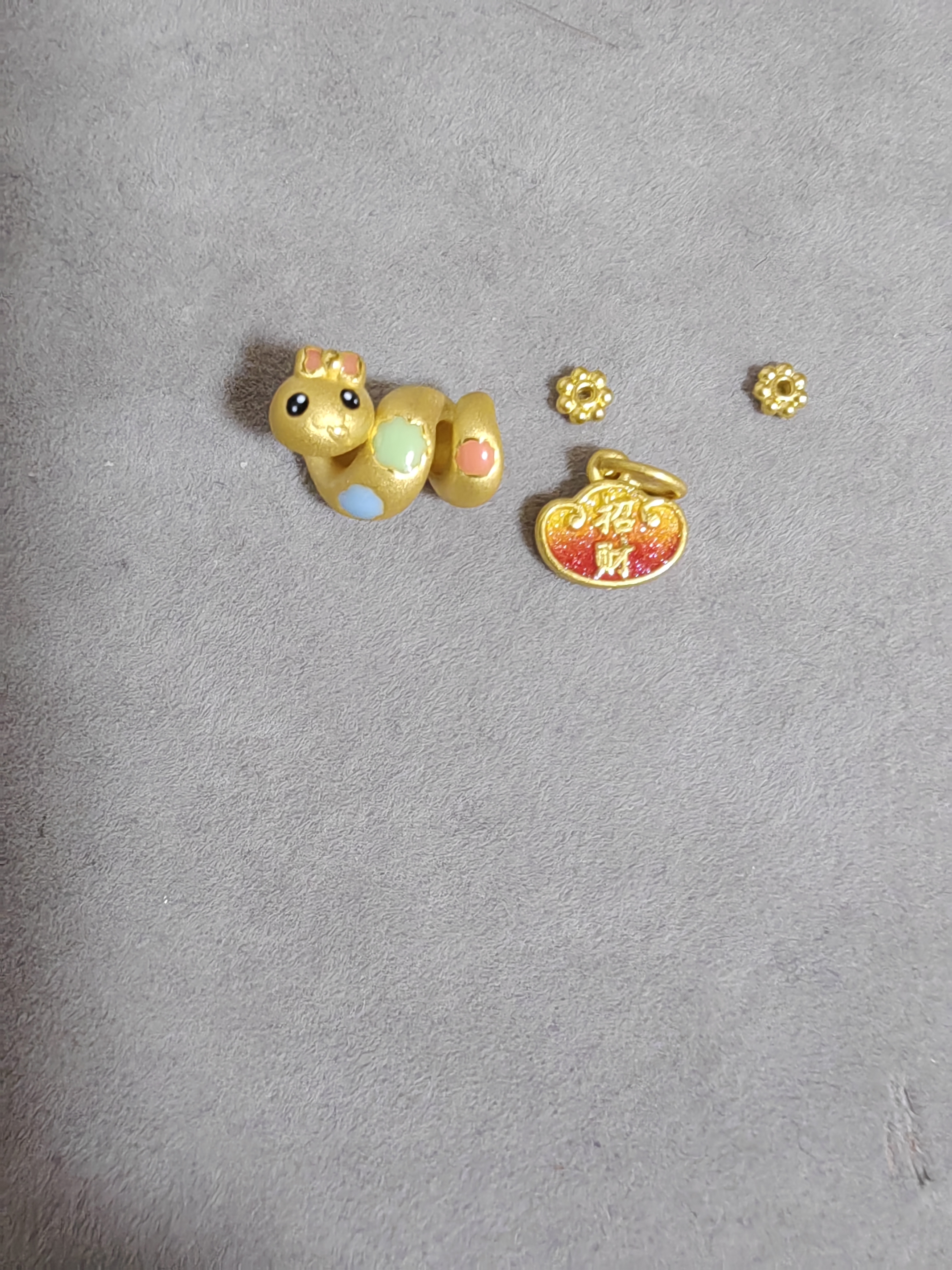 胖福饰品足金配饰