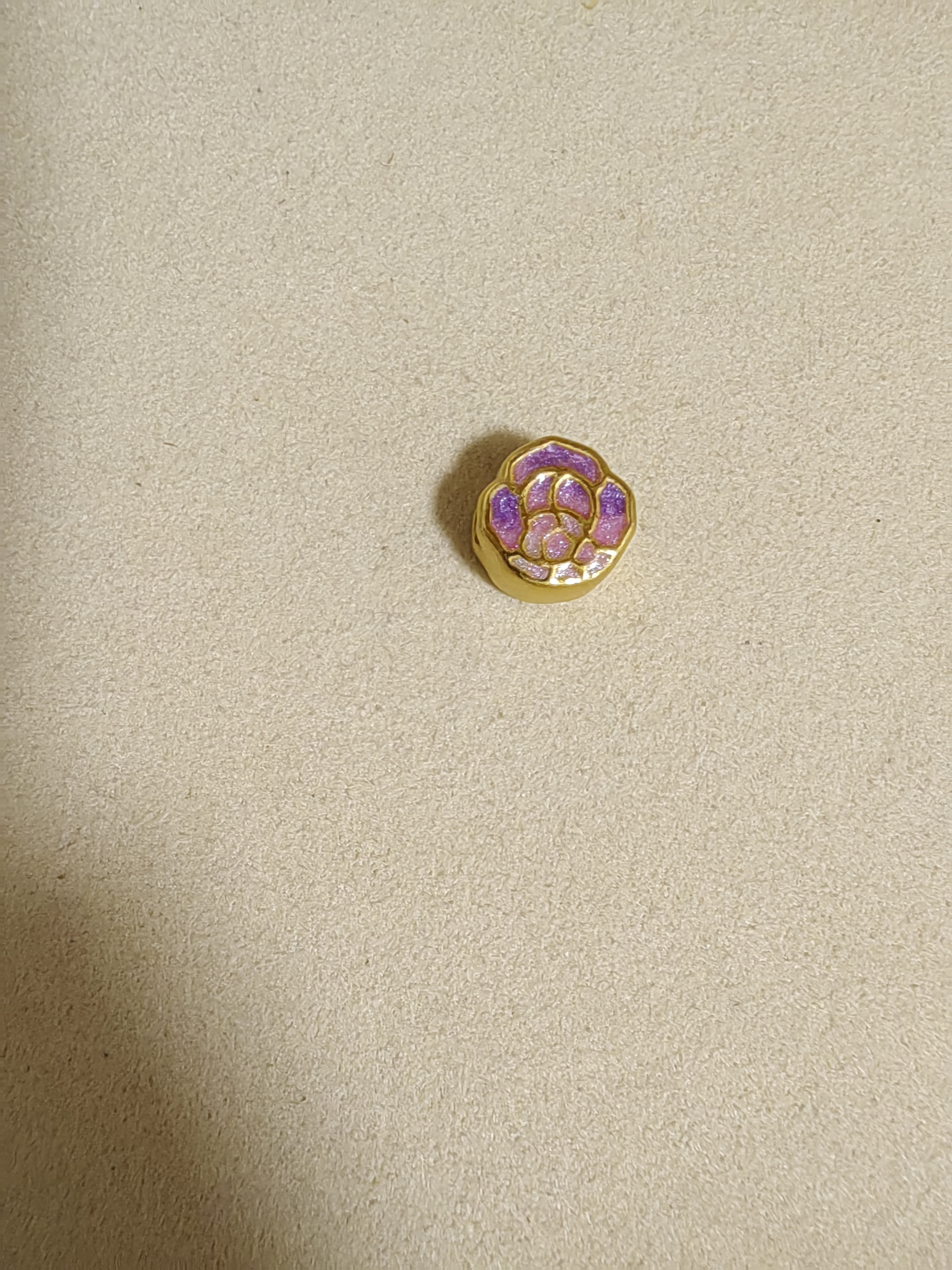 胖福饰品足金玫瑰花