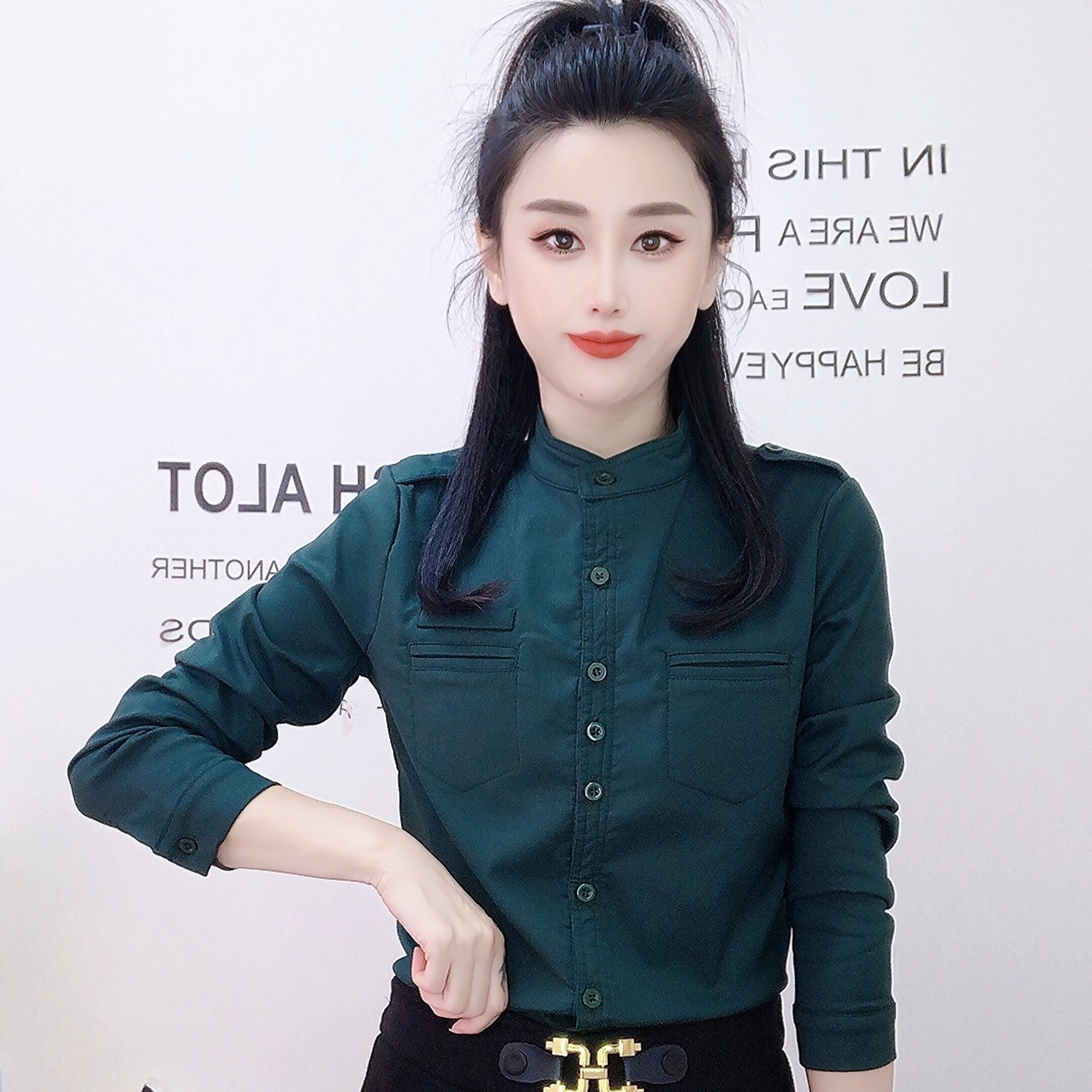 【加绒】7066加绒显瘦衬衫