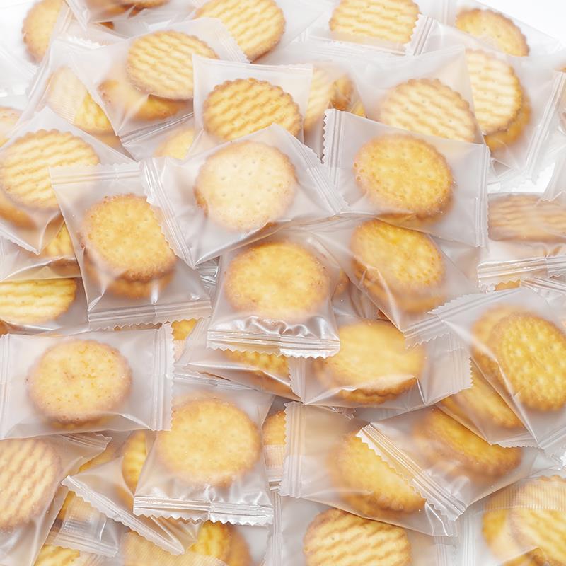 小圆饼日式海盐味饼干韧性独立小网红零食品休闲早餐饼笋0g