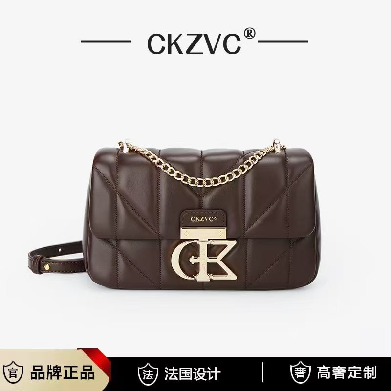 5801 咖啡色（长24厘米高13厘米）时尚百搭包包（无礼盒）