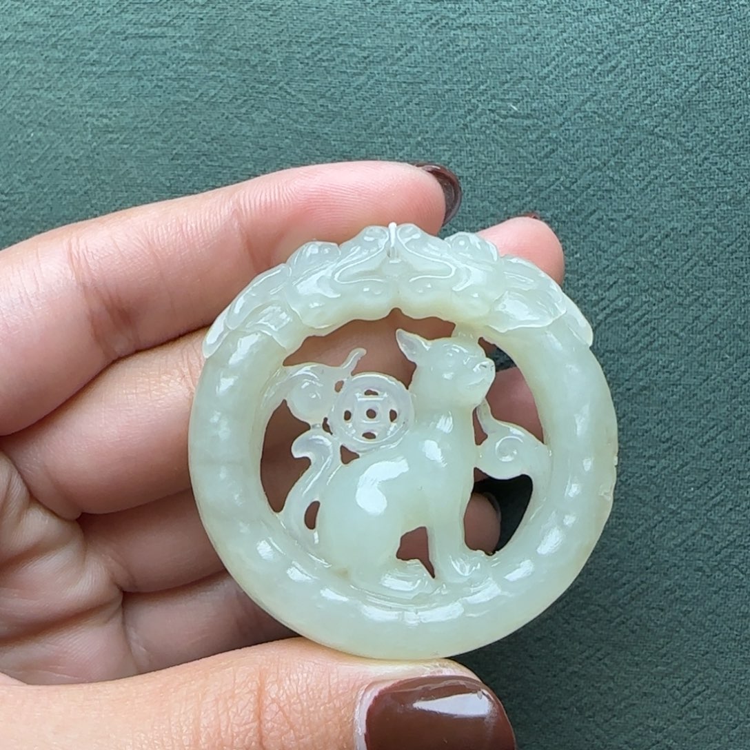 和田玉挂件未镶嵌