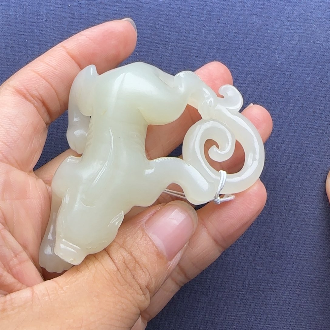 和田玉把件未镶嵌