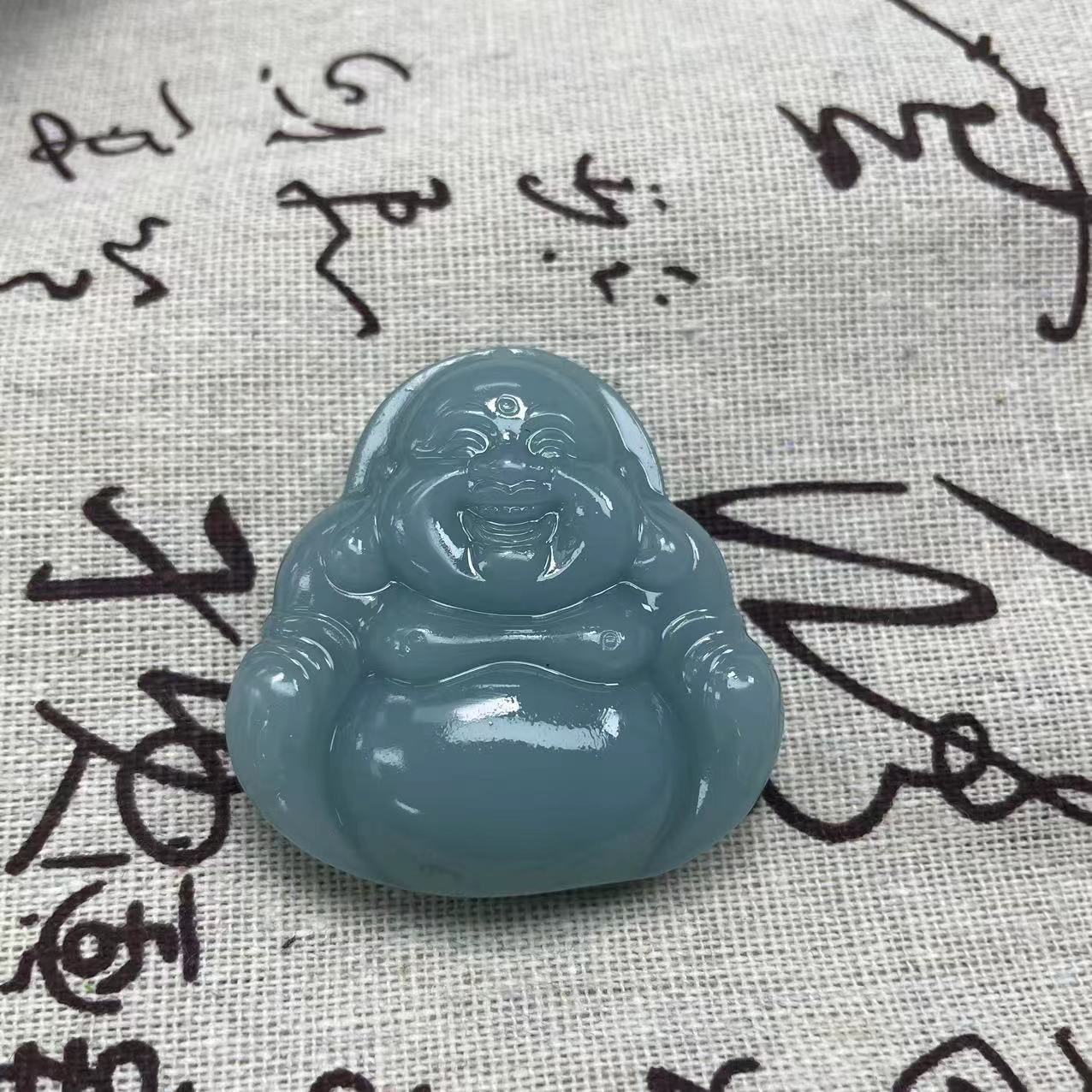 【大喜儿】蓝水佛时尚吊坠-1WQ567