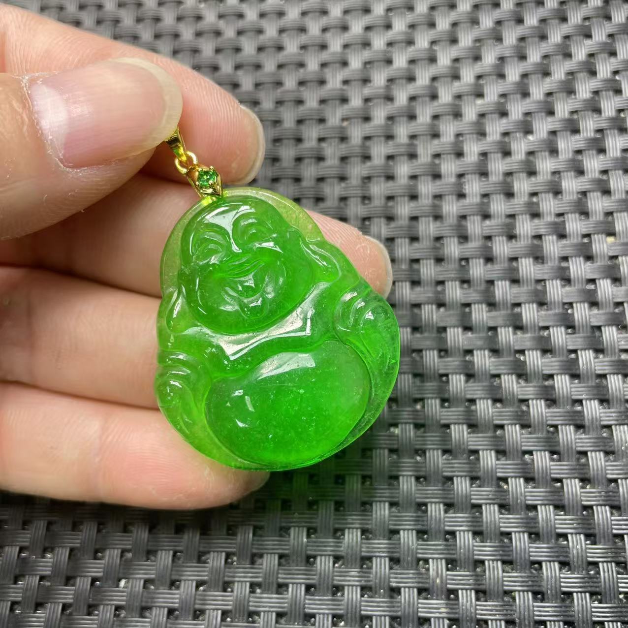 【大喜儿】绿色系佛吊坠-1WQ877