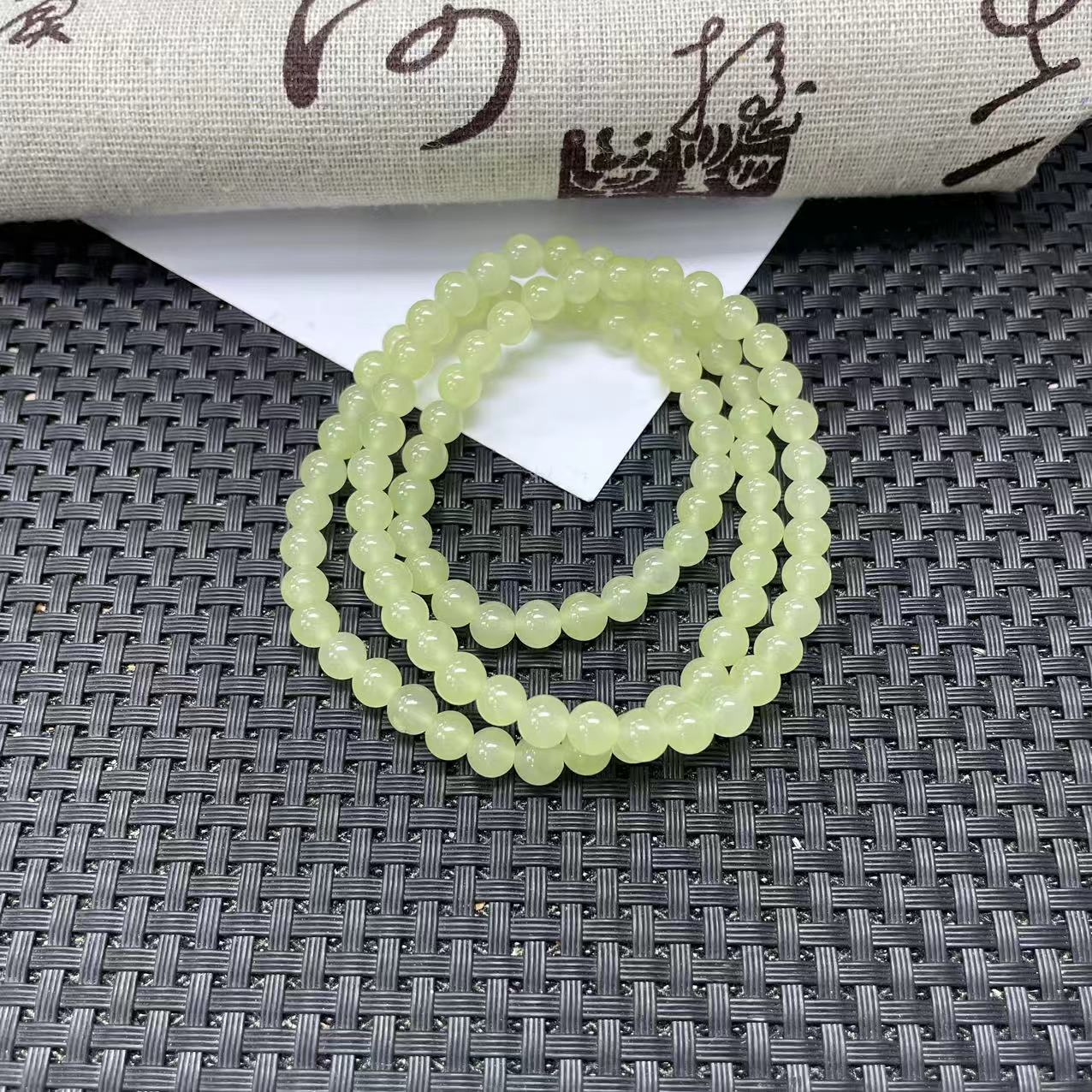 【大喜儿】鸭蛋青多圈6m手链-1WQ144