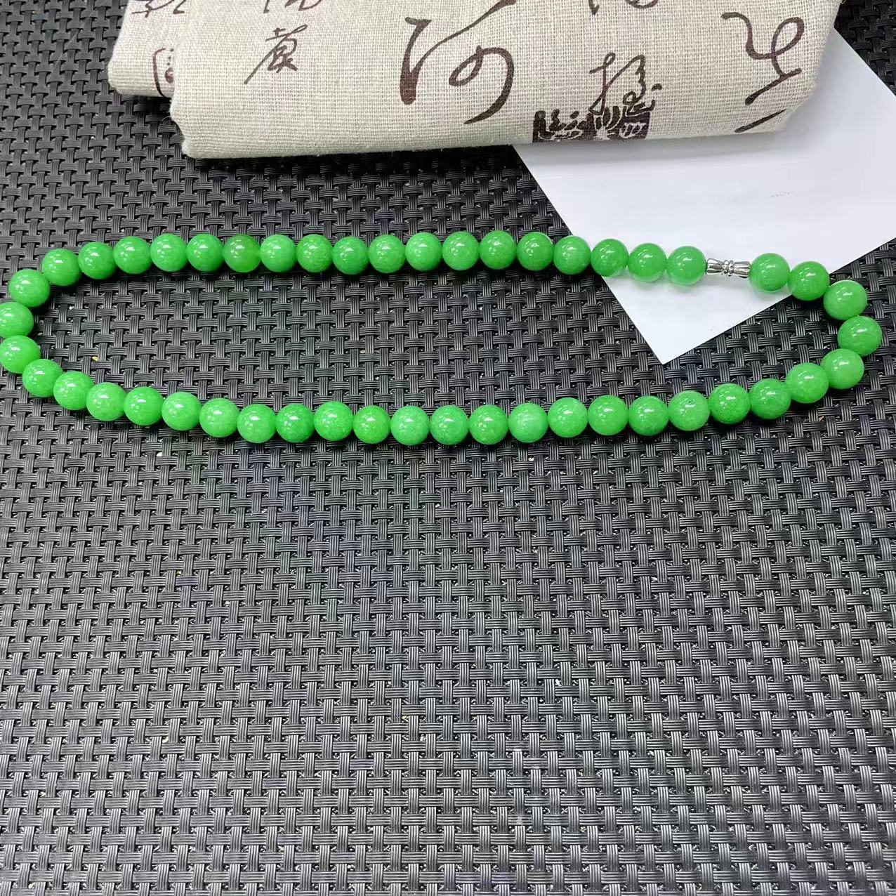 【大喜儿】浅蜡绿10m项链-1WQ182