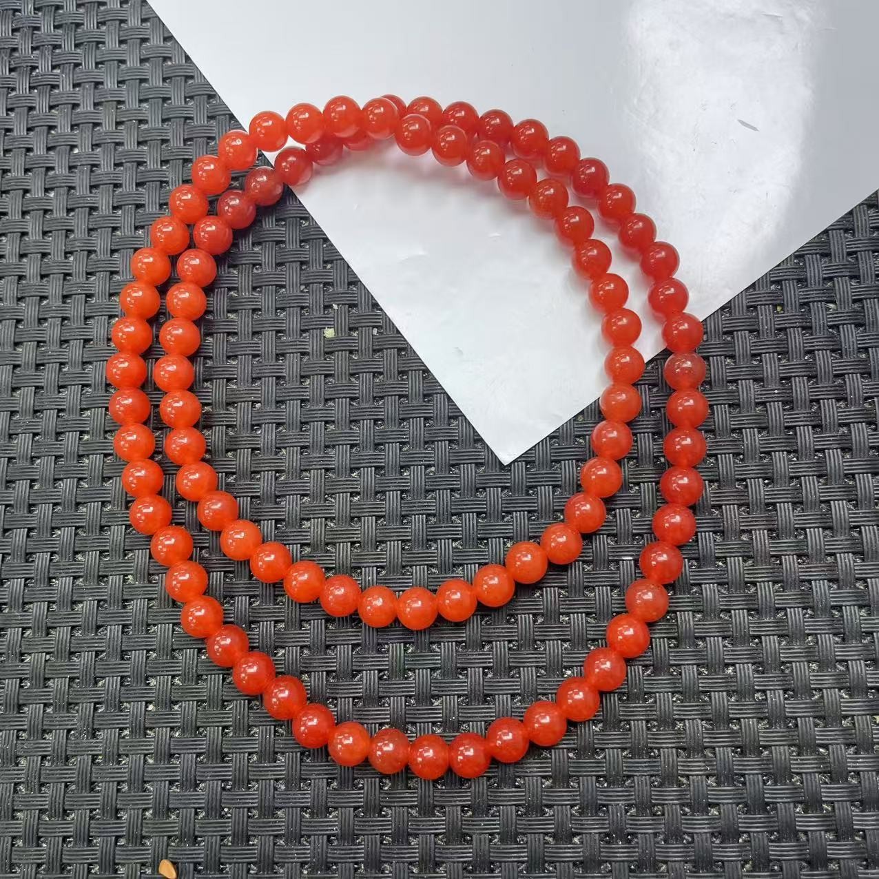 【大喜儿】红色系多圈6m手链手串1WQ601