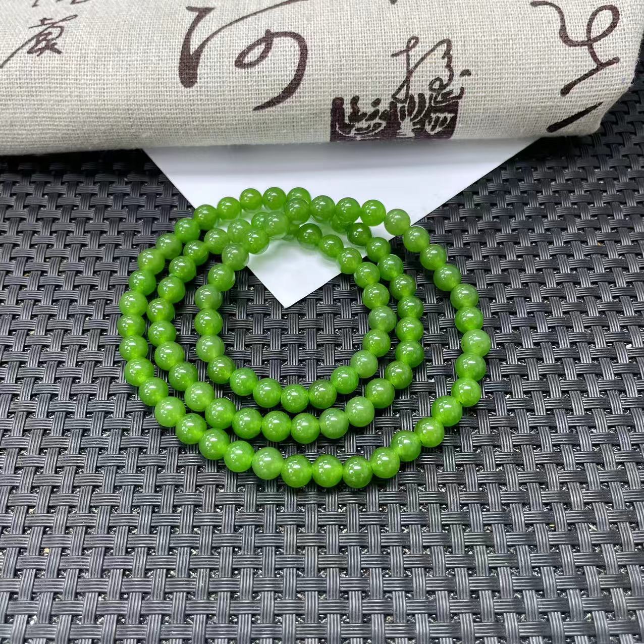 【大喜儿】娥绿色多圈6m手链-1WQ243