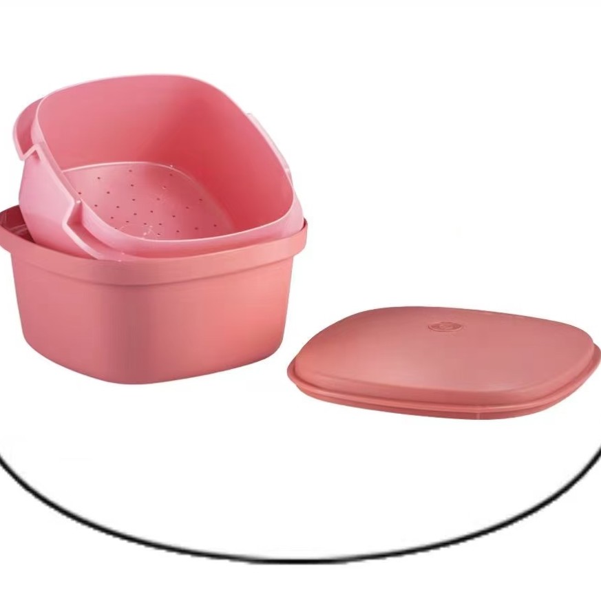 （海）粉色巧厨备餐套装 冷藏 发面 微波 保鲜盒