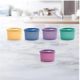 (海) 1L马卡龙色妙妙圆罐保鲜盒 冷藏干货