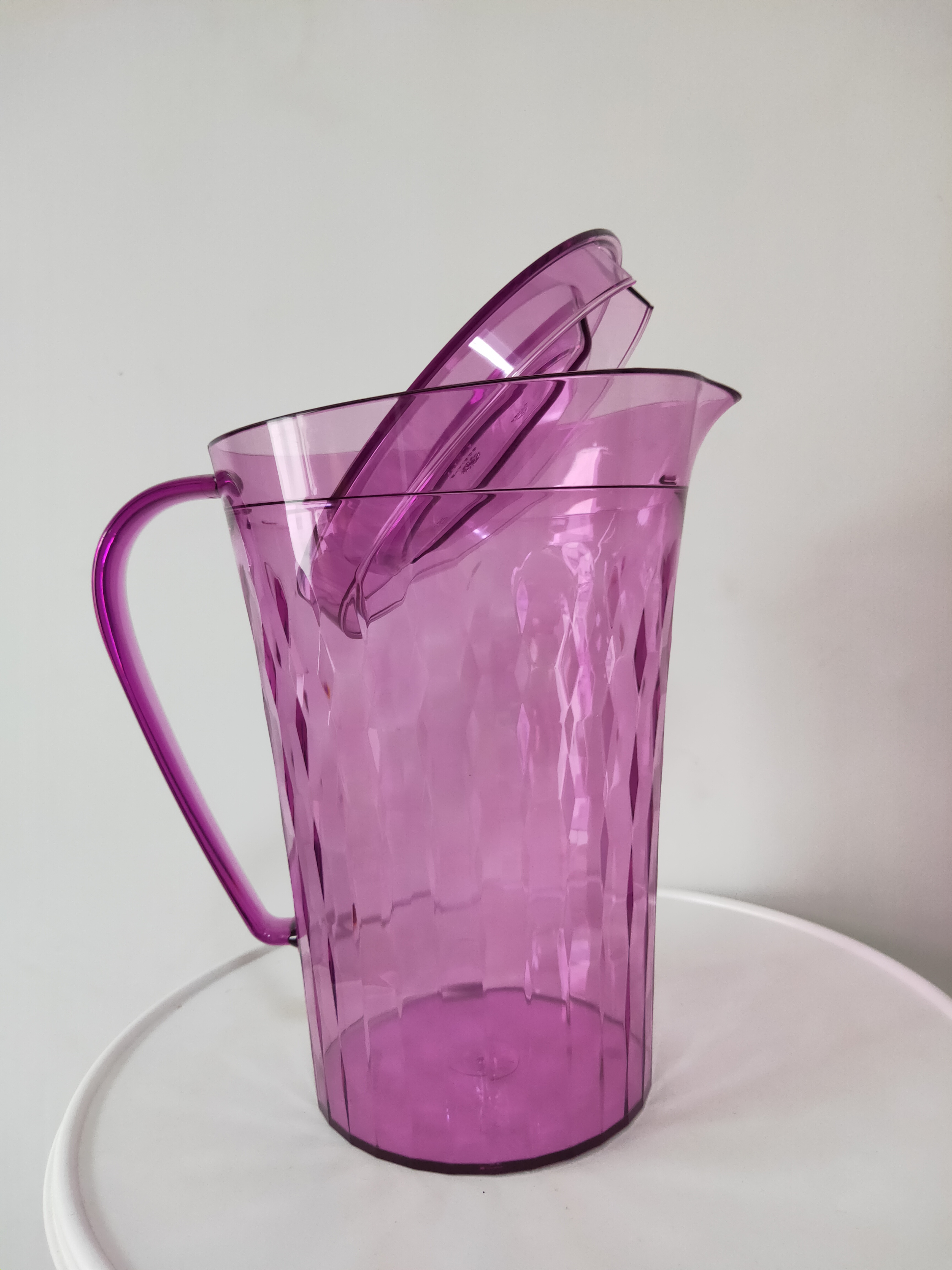 (海)2L紫色晶钻水壶 冷藏  微波