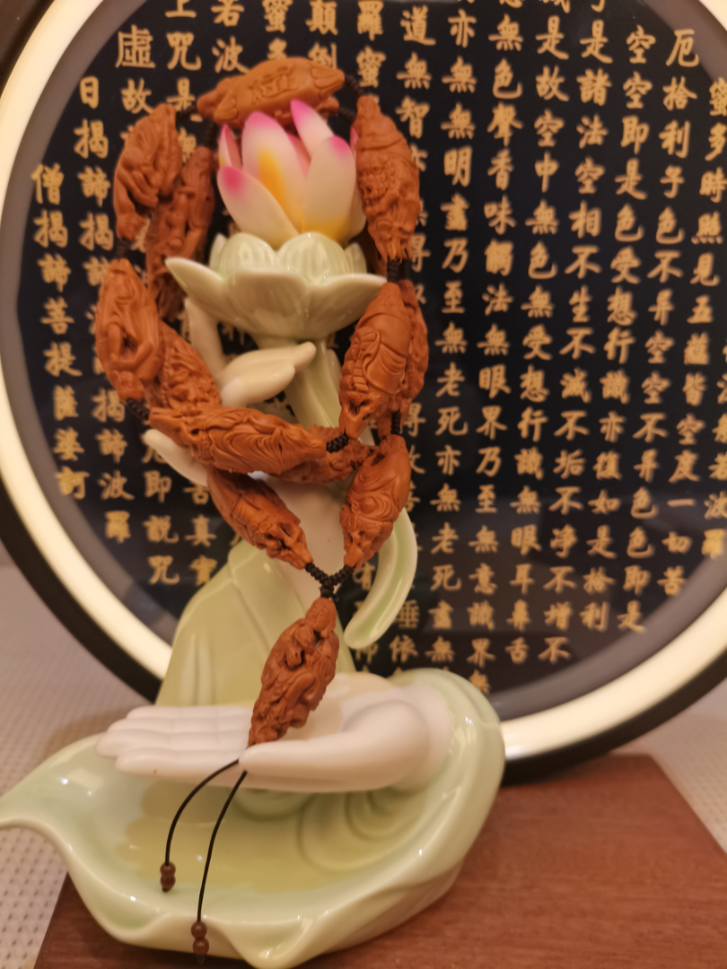 镂空十八罗汉脖挂