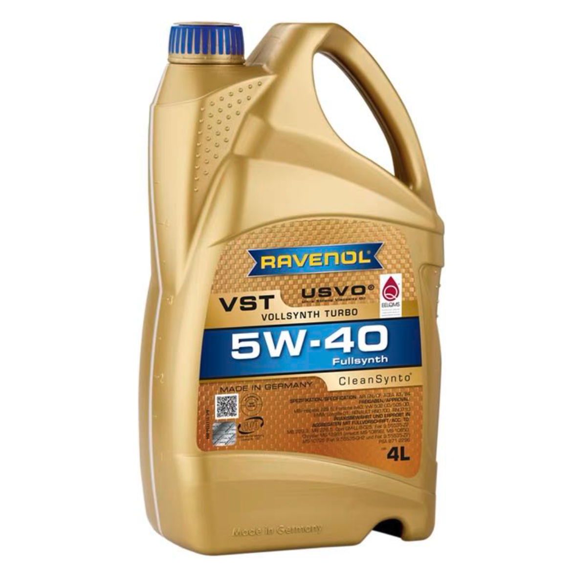 Ravenol 拉锋 USVO VST 5W40 SN 4L 发动机养护品