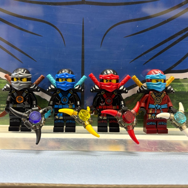 正品 幻影忍者幽灵季4人组（实拍图所见即所得）