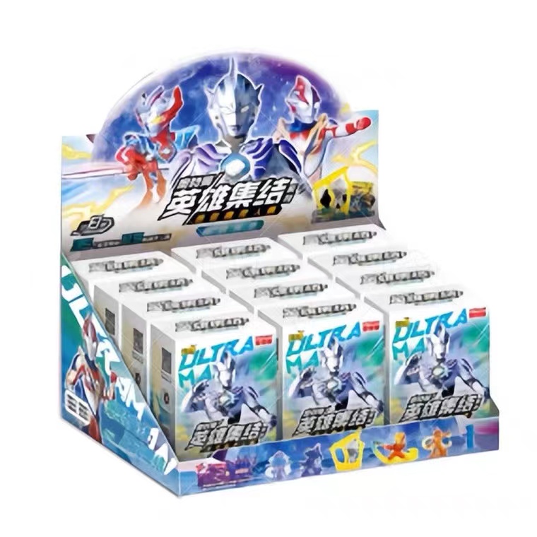 橡皮人8弹XP卡片男孩玩具奥特曼其他玩具