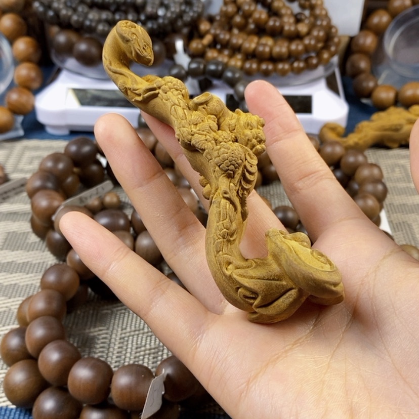 【闪购商品】檀香木把件【****】