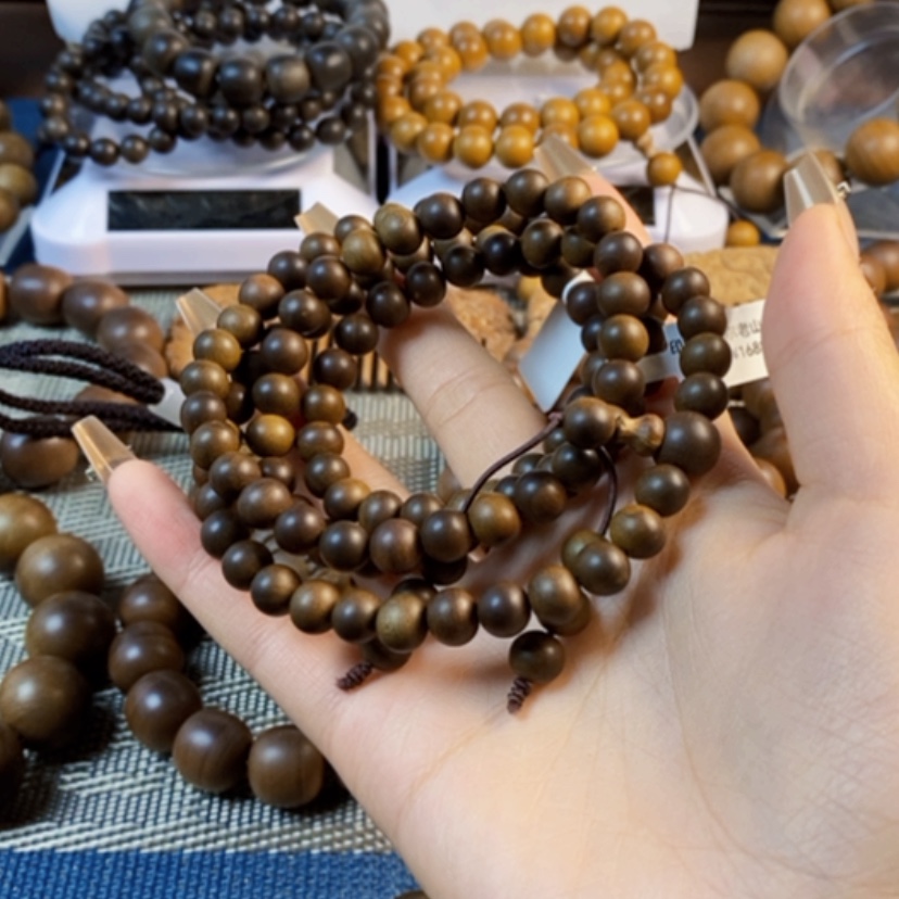【闪购商品】檀香木手串/手链小**-