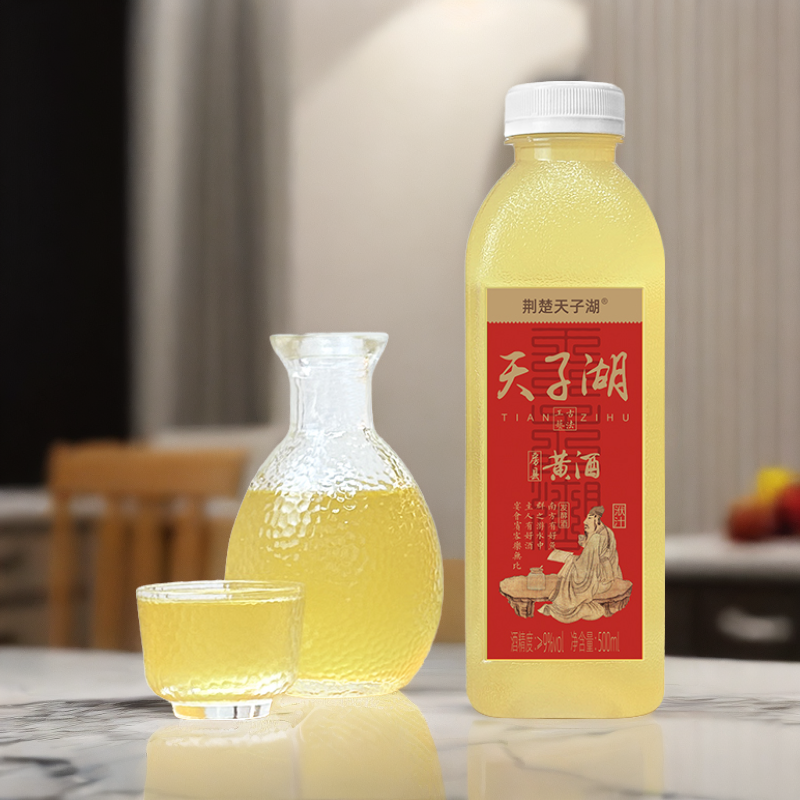 正宗房县黄酒湖北特产9度洑汁酒传统手工酿造非遗原浆原酿低度