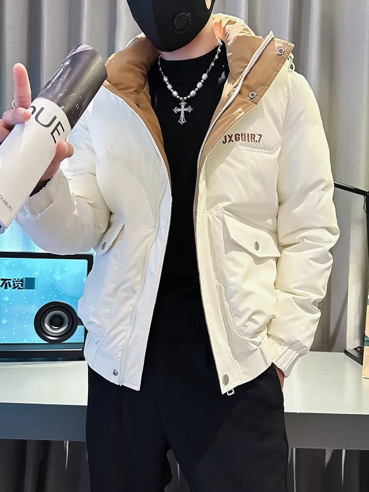 秋冬季休闲外套男韩版潮流男装上衣新款爆款衣服流行修身夹克痞帅