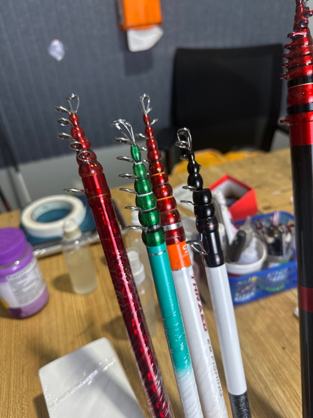 进口A环改制路滑矶钓竿喜玛诺V二代超轻超硬鱼竿19调