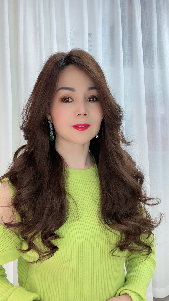 丽诗雅假发时尚个性狼尾发型全真发纯手织