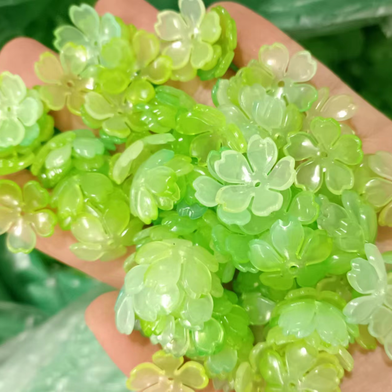 【清仓抢购】樱花  花瓣  珠子 DIY 材料