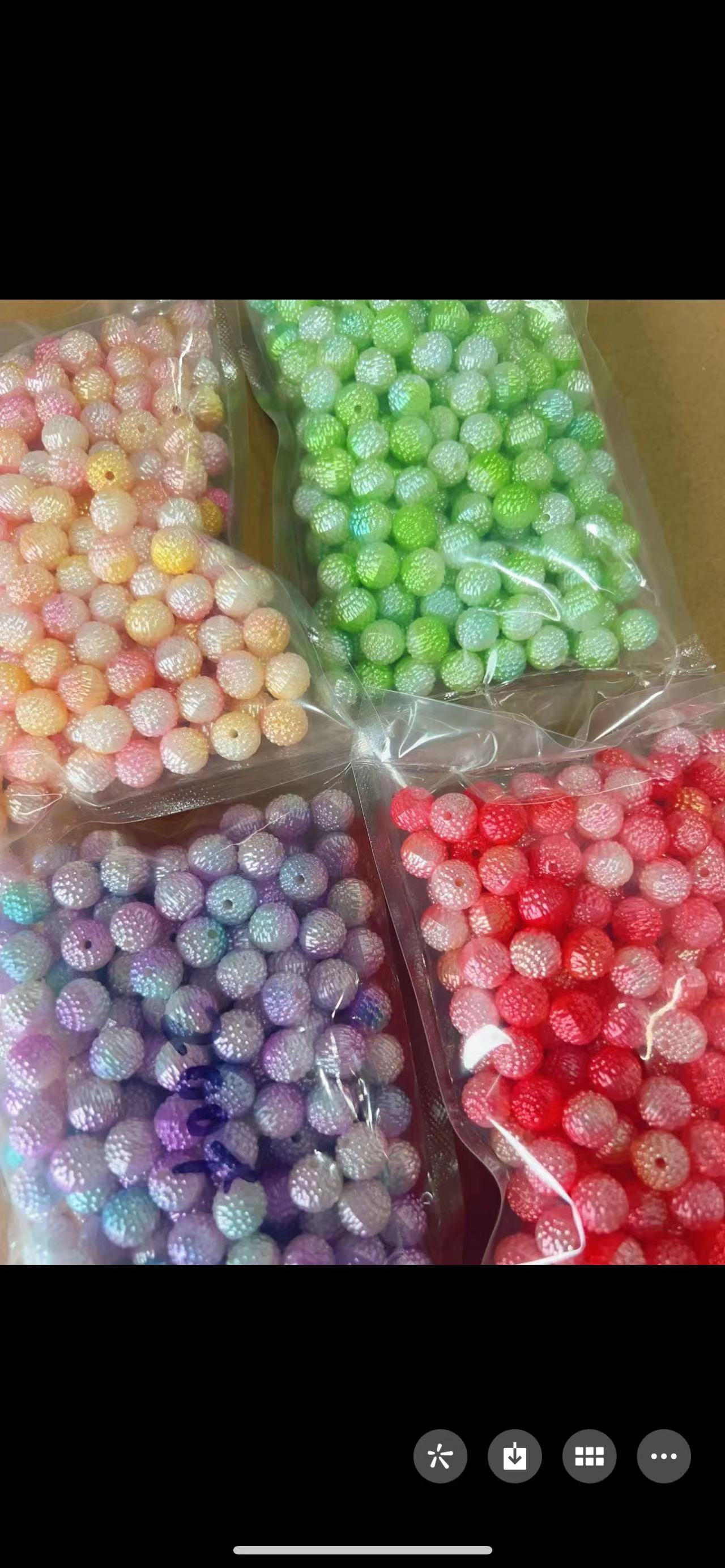 【直播专属】卡10一体杨梅珠子  DIY材料