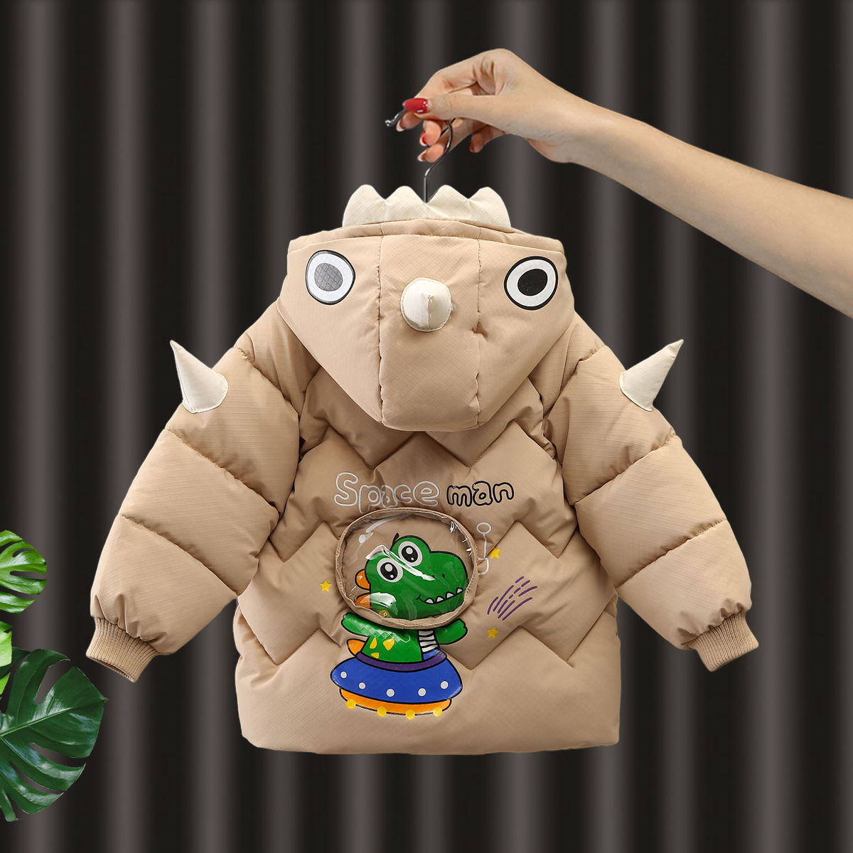 童装潮款Y宝宝冬装衣男童冬季加厚羽绒服免洗中小儿童加绒袄外套