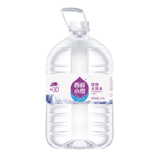 西岭小雪桶装水5.9L*8桶