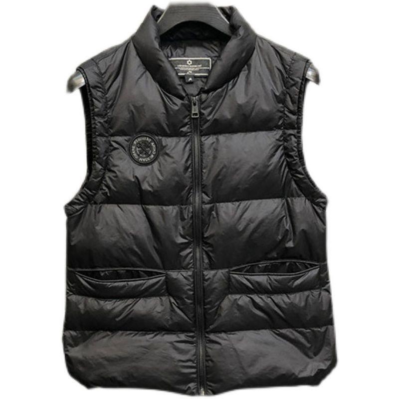 新款男士秋冬季休闲羽绒服马甲修身时尚坎肩羽绒衣背棉服