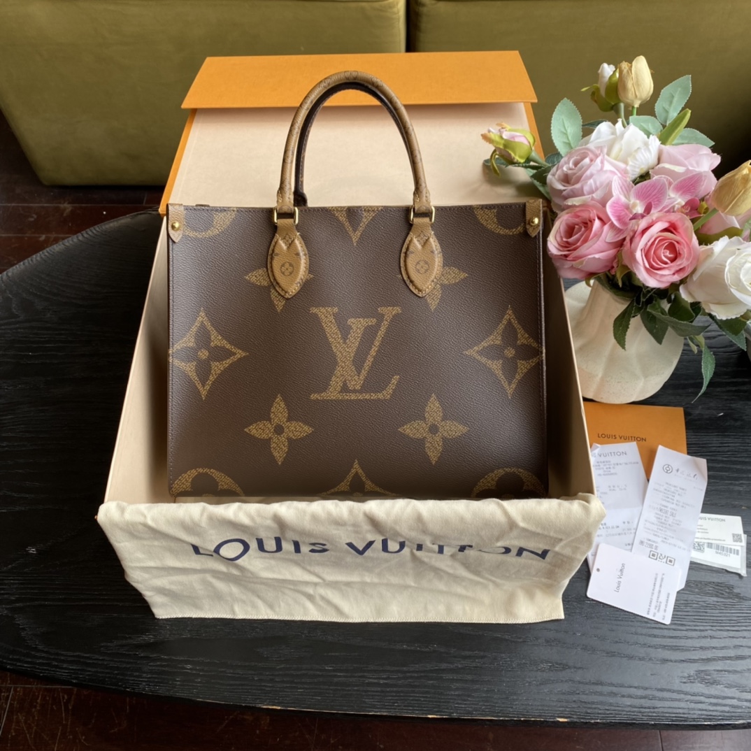 99新 LouisVuitton/路易威登 /老花托特 中号/sp20348