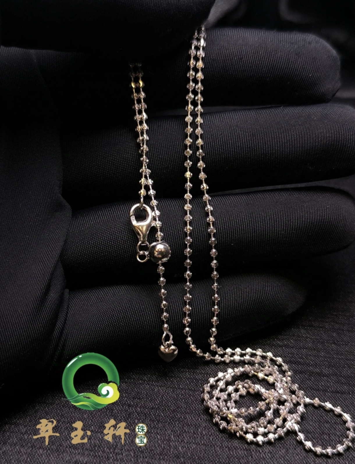 链子925银 s925链子 意大利时尚百搭链 60厘米24寸 开口可调节