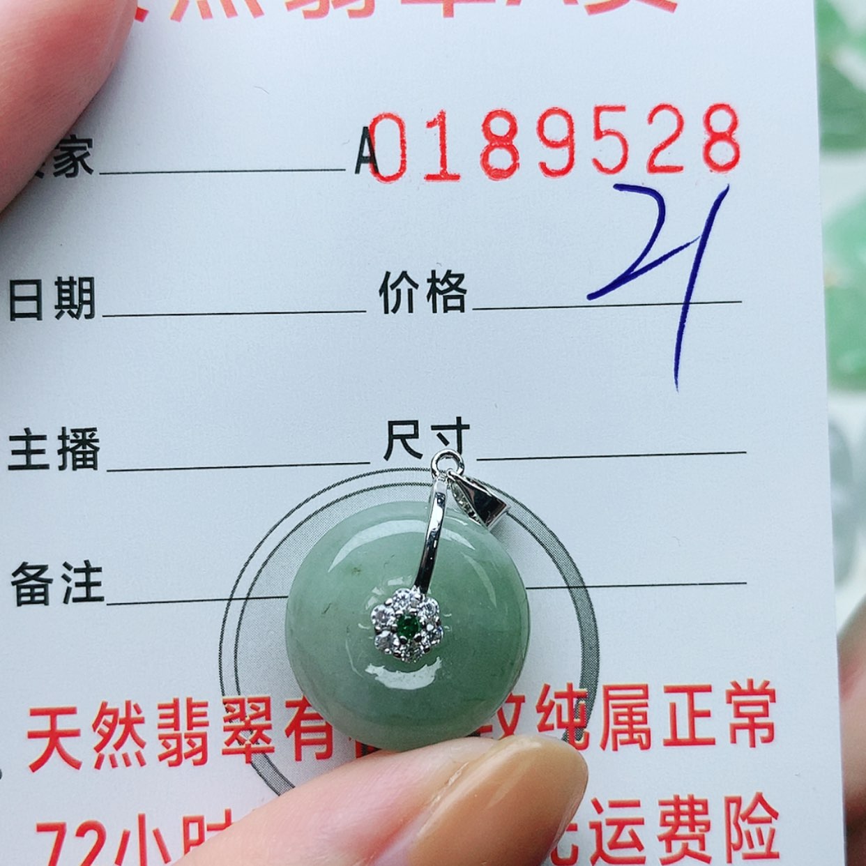 【闪购商品】翡翠颈饰未镶嵌